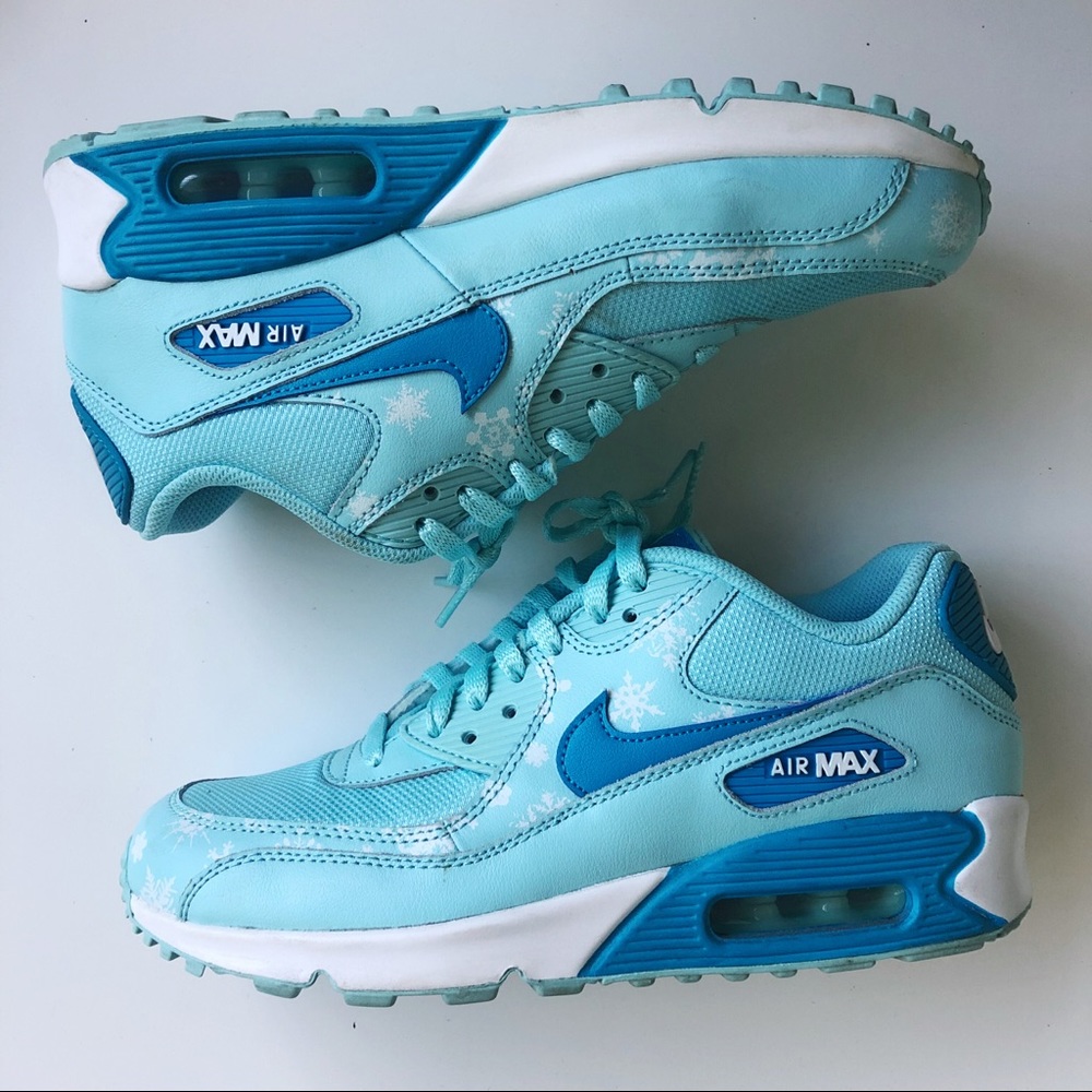 NIKE Air Max Sneaker / Trainer snowflakes print